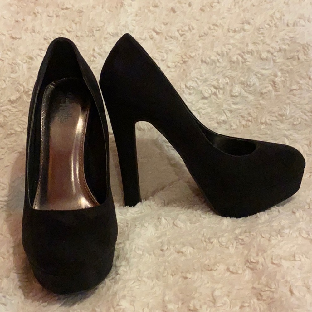 ✨Black tall heels
